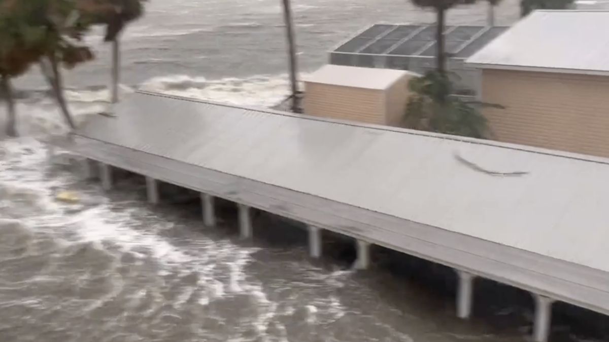 Video: Floridě hrozí „katastrofické“ vzedmutí moře